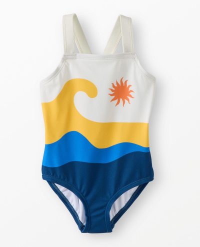 One-Piece Crossback Swimsuit