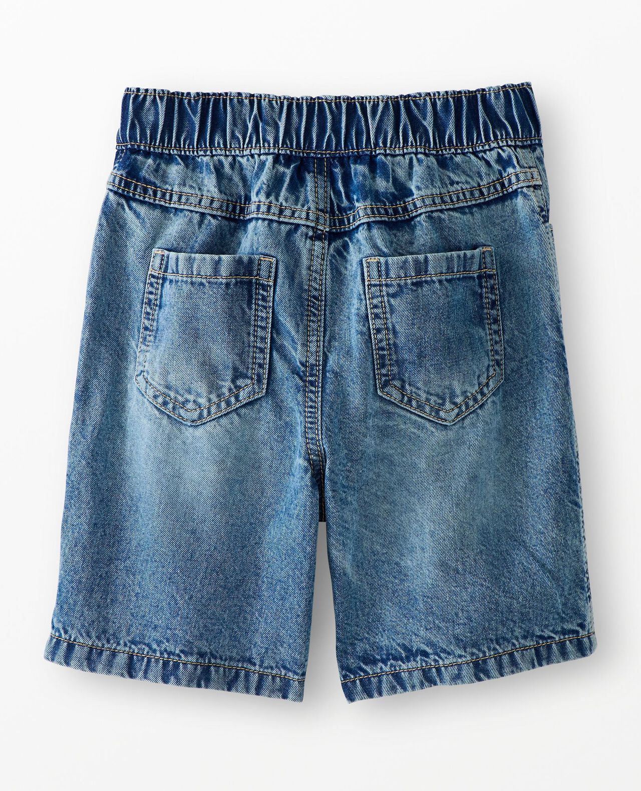 Loose Fit Denim Shorts - Image 3