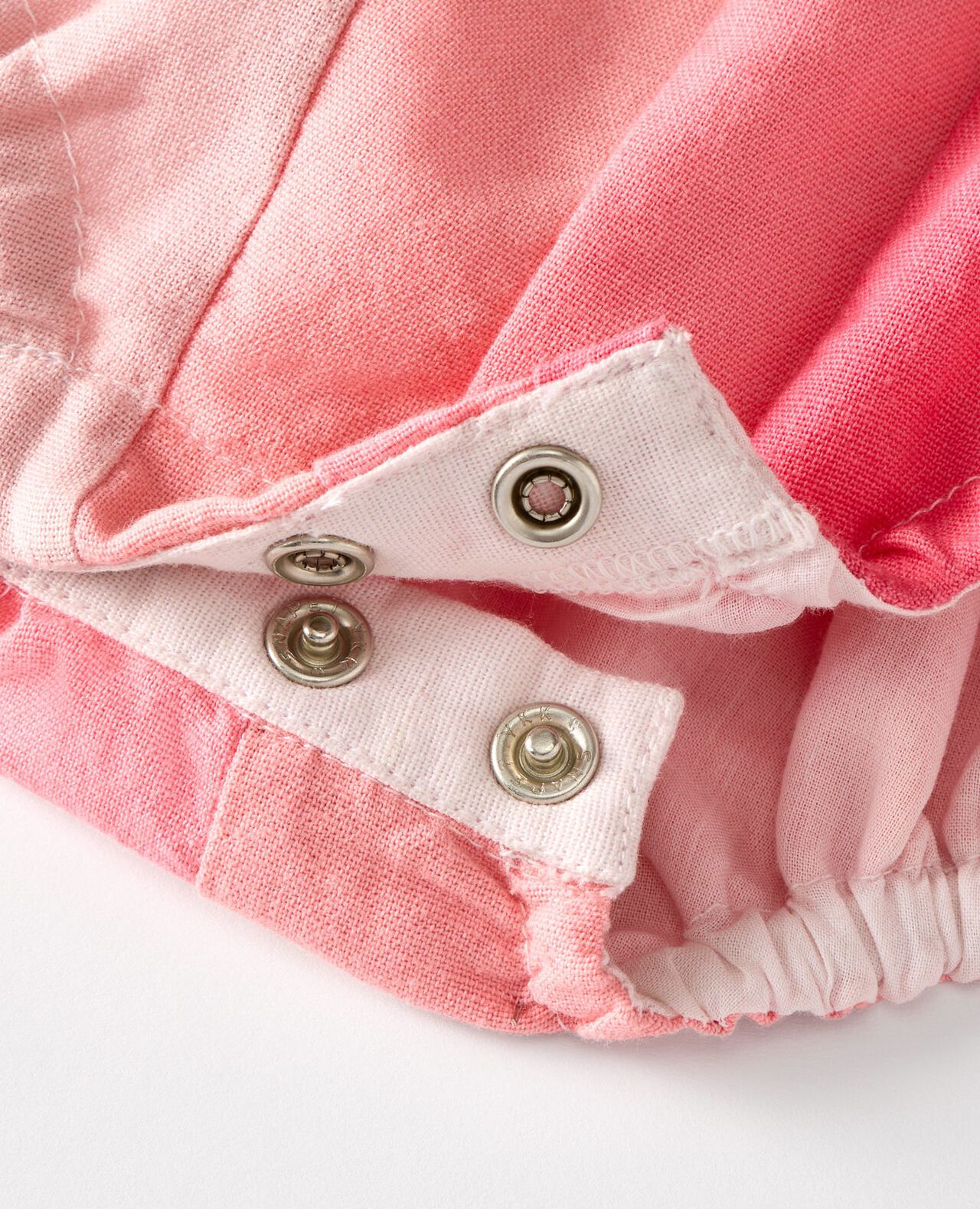 Baby Sleeveless Linen Seashell Romper - Image 3