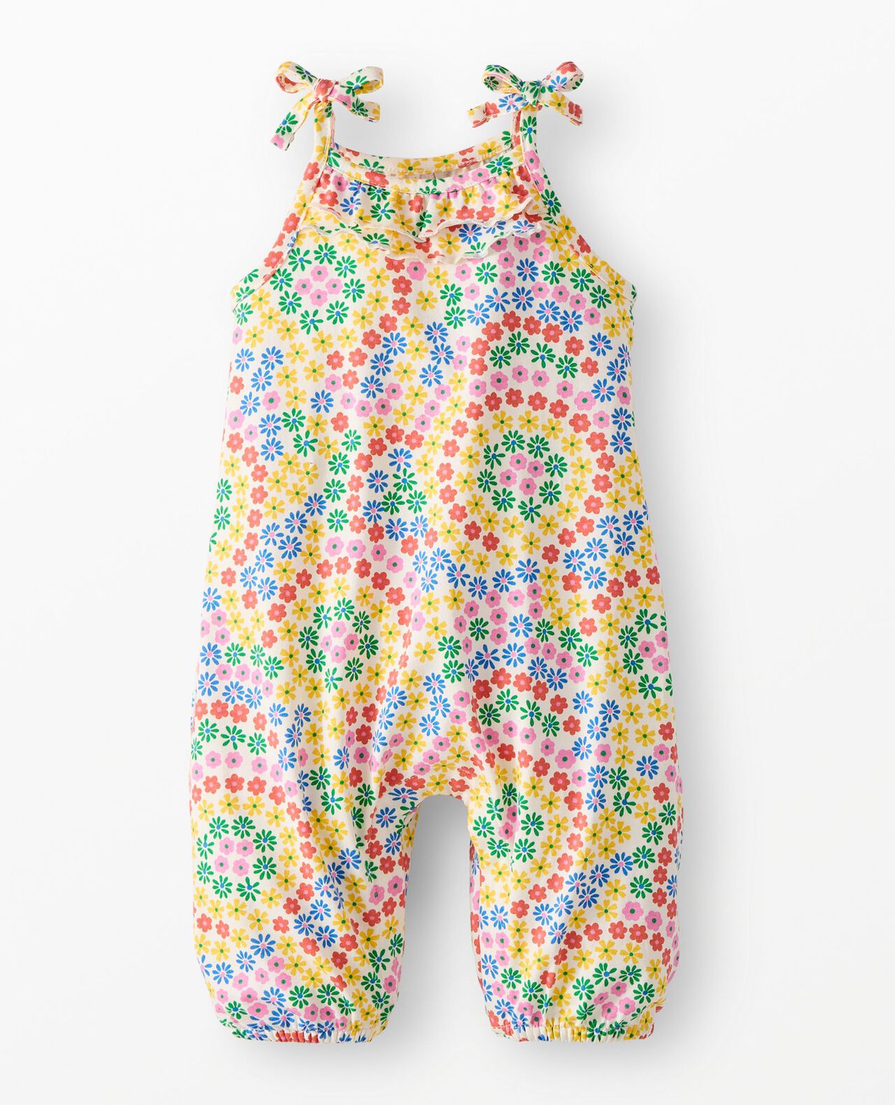 Baby Sleeveless Ruffle Romper - Image 2