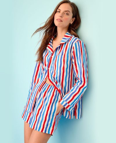 Adult Poplin Pajama Top
