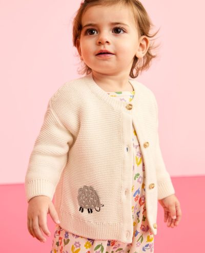 Baby Spring Animals Cardigan Sweater