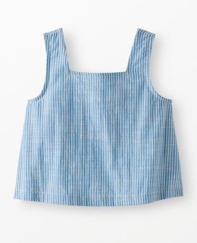 Sleeveless Poplin Top