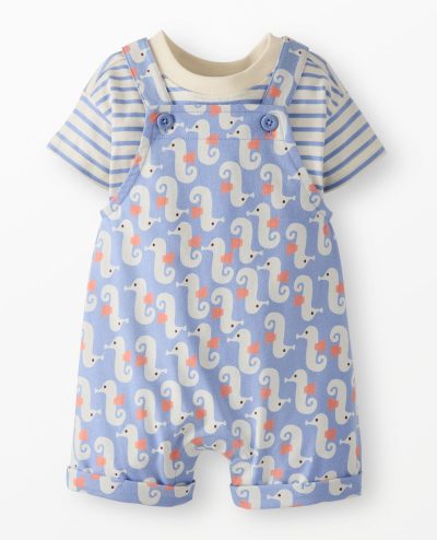 Baby Classic Fit T-Shirt & Shortalls Set