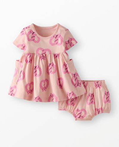 Baby Pocket Dress & Bloomers Set