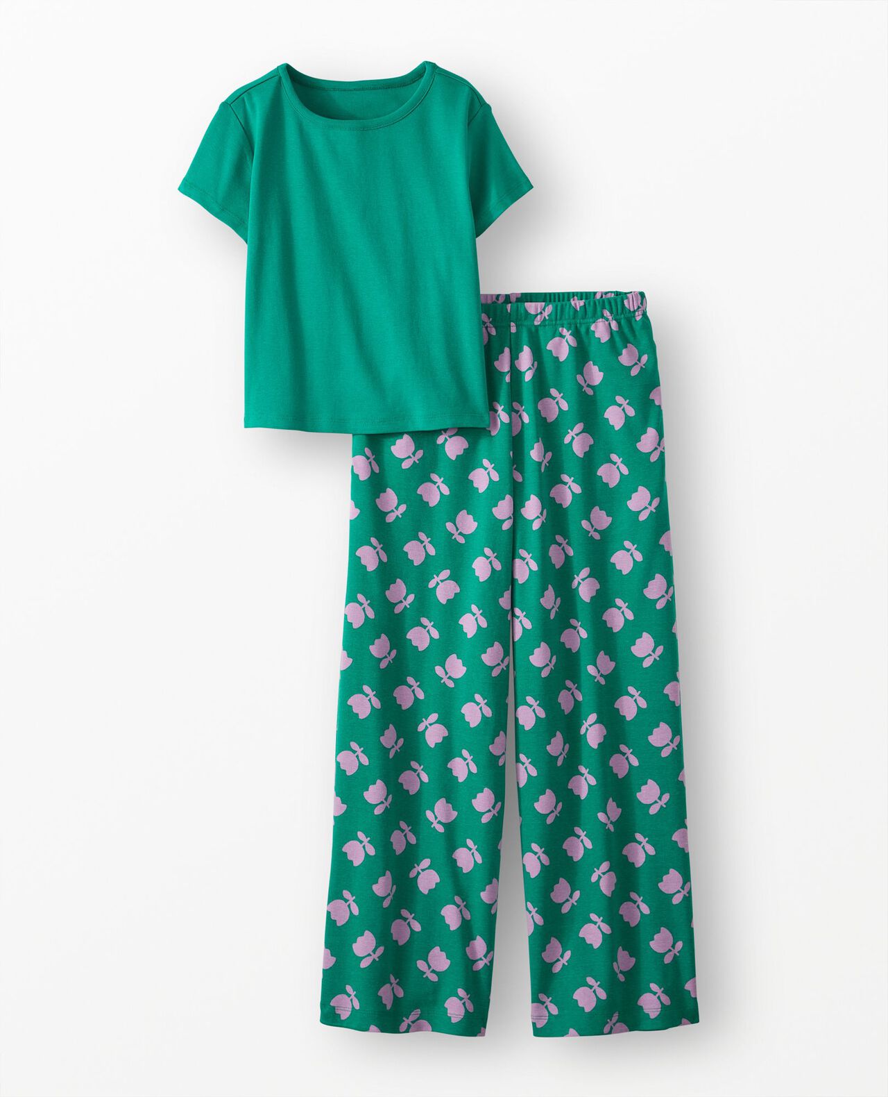 Women's Wide Leg Pajama Set