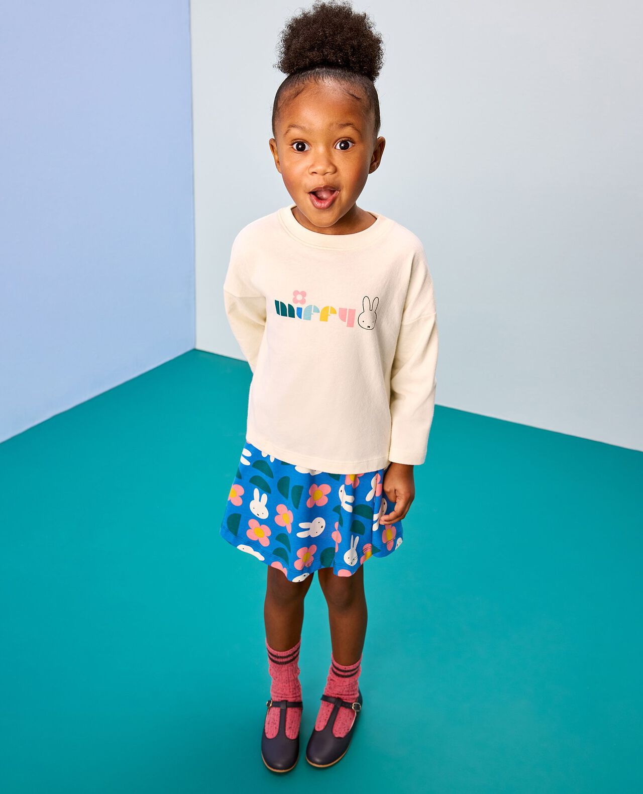 Miffy Bracelet Sleeve Graphic T-Shirt - Image 3