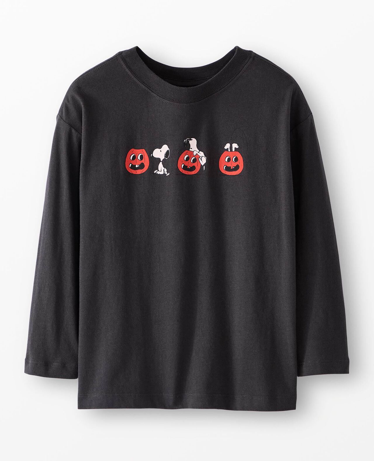 Peanuts Halloween Long Sleeve Graphic T-Shirt