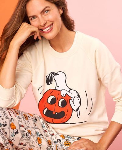 Adult Peanuts Halloween French Terry Sweatshirt
