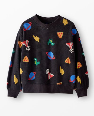 Waffle Crewneck