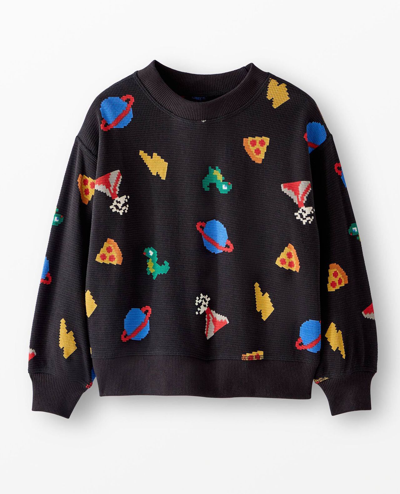 Waffle Crewneck