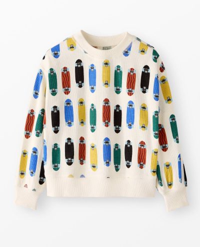 Waffle Crewneck