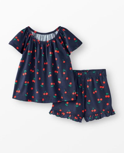 Flutter Sleeve Pajama Set