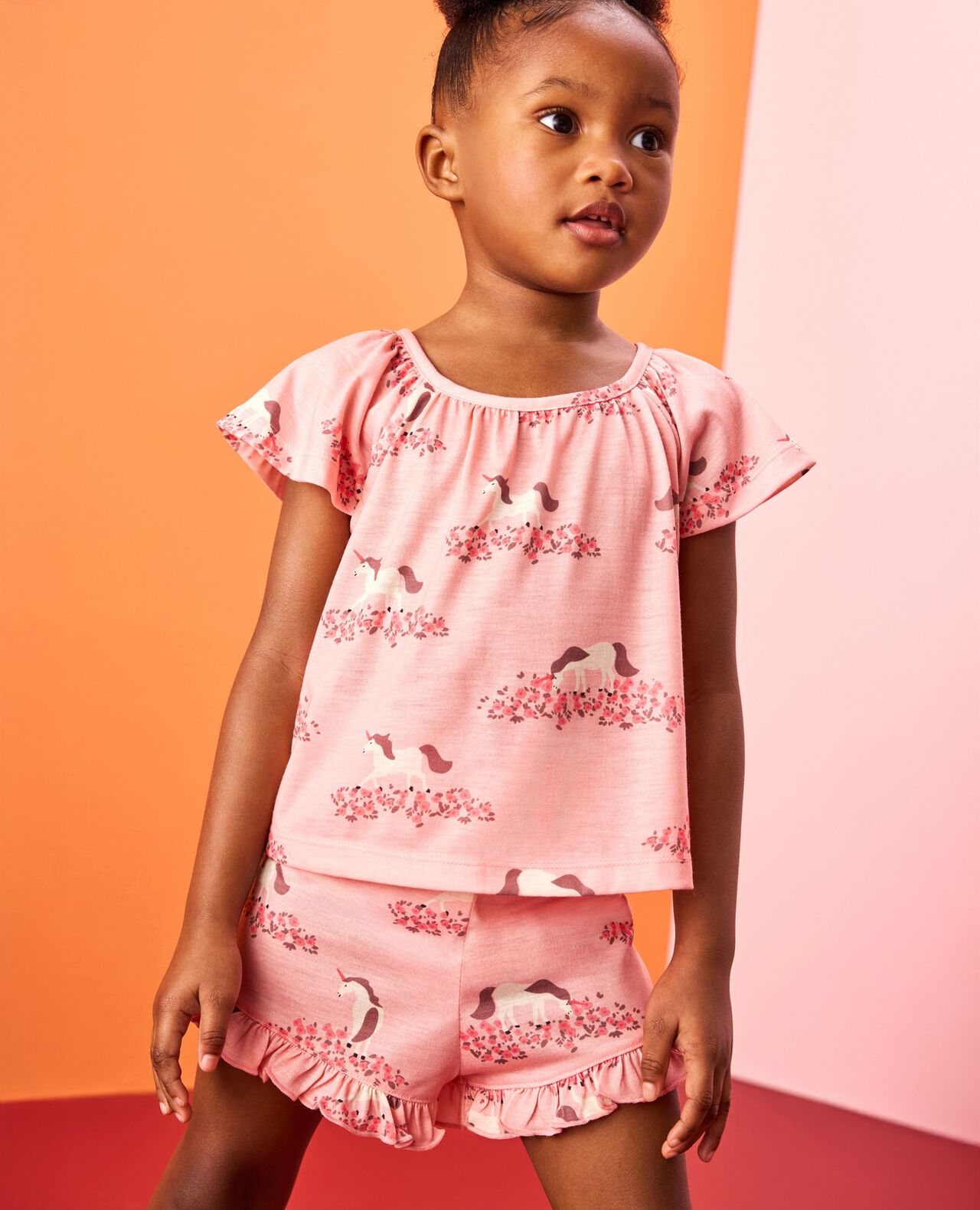 Flutter Sleeve Pajama Set - Image 4