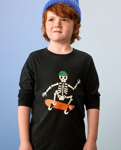 Halloween Long Sleeve Classic Fit Graphic T-Shirt