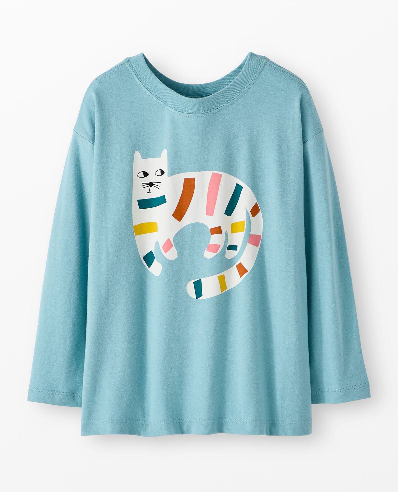 Long Sleeve Relaxed Fit Graphic T-Shirt