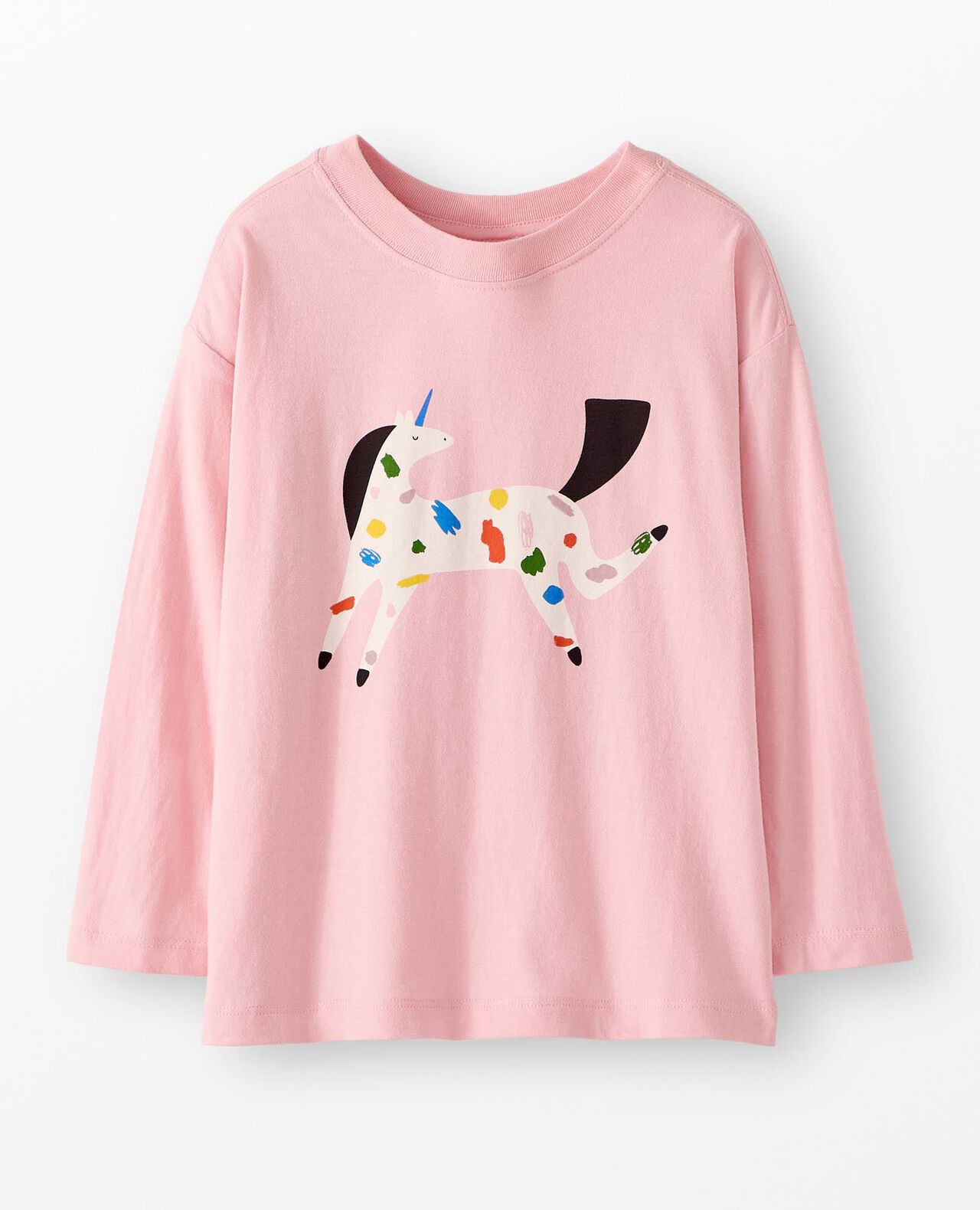Long Sleeve Relaxed Fit Graphic T-Shirt
