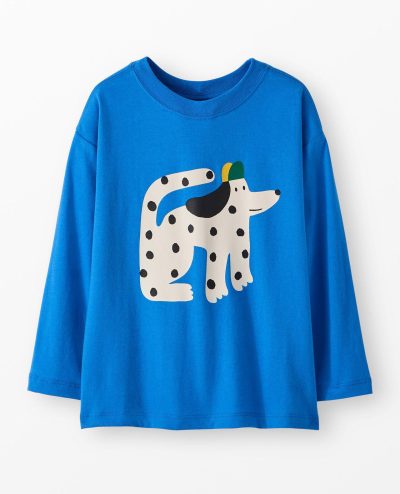 Long Sleeve Relaxed Fit Graphic T-Shirt