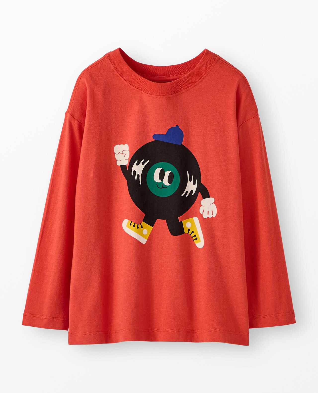 Long Sleeve Relaxed Fit Graphic T-Shirt