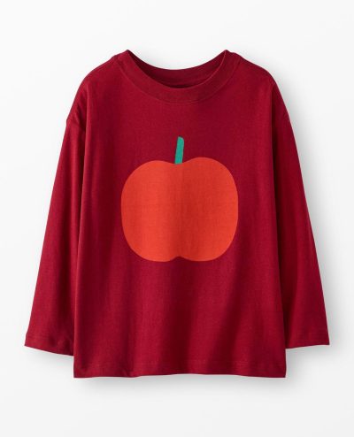 Long Sleeve Relaxed Fit Graphic T-Shirt