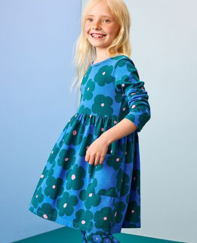 Long Sleeve Playground Dress with Pockets