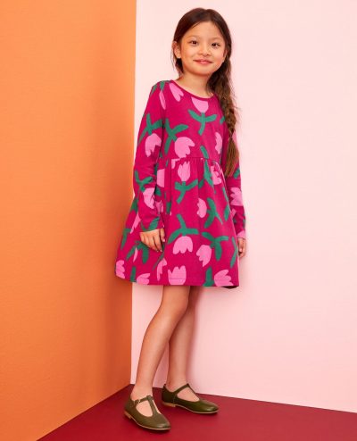 Long Sleeve Playground Dress with Pockets