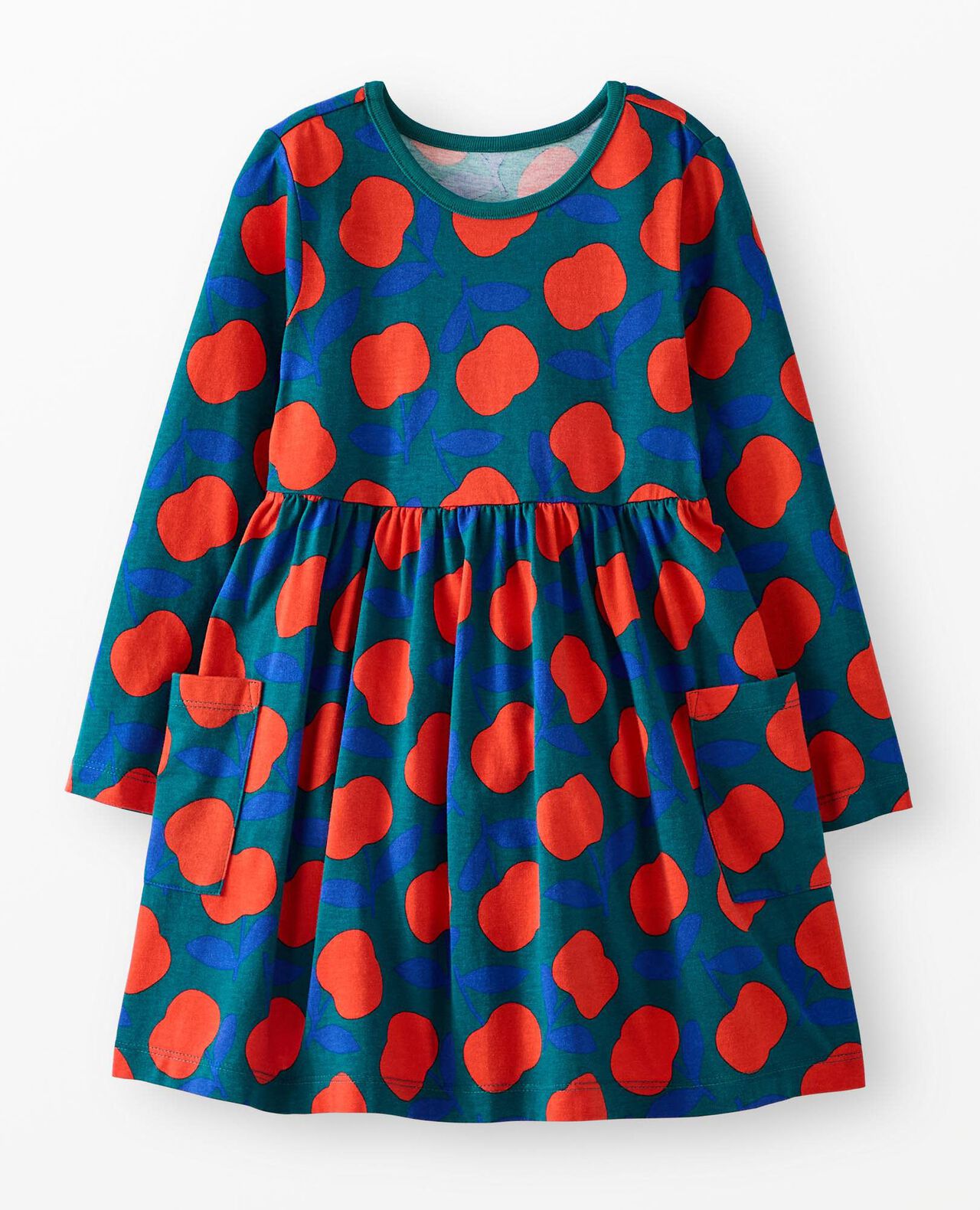 Long Sleeve Playground Dress with Pockets - Image 2