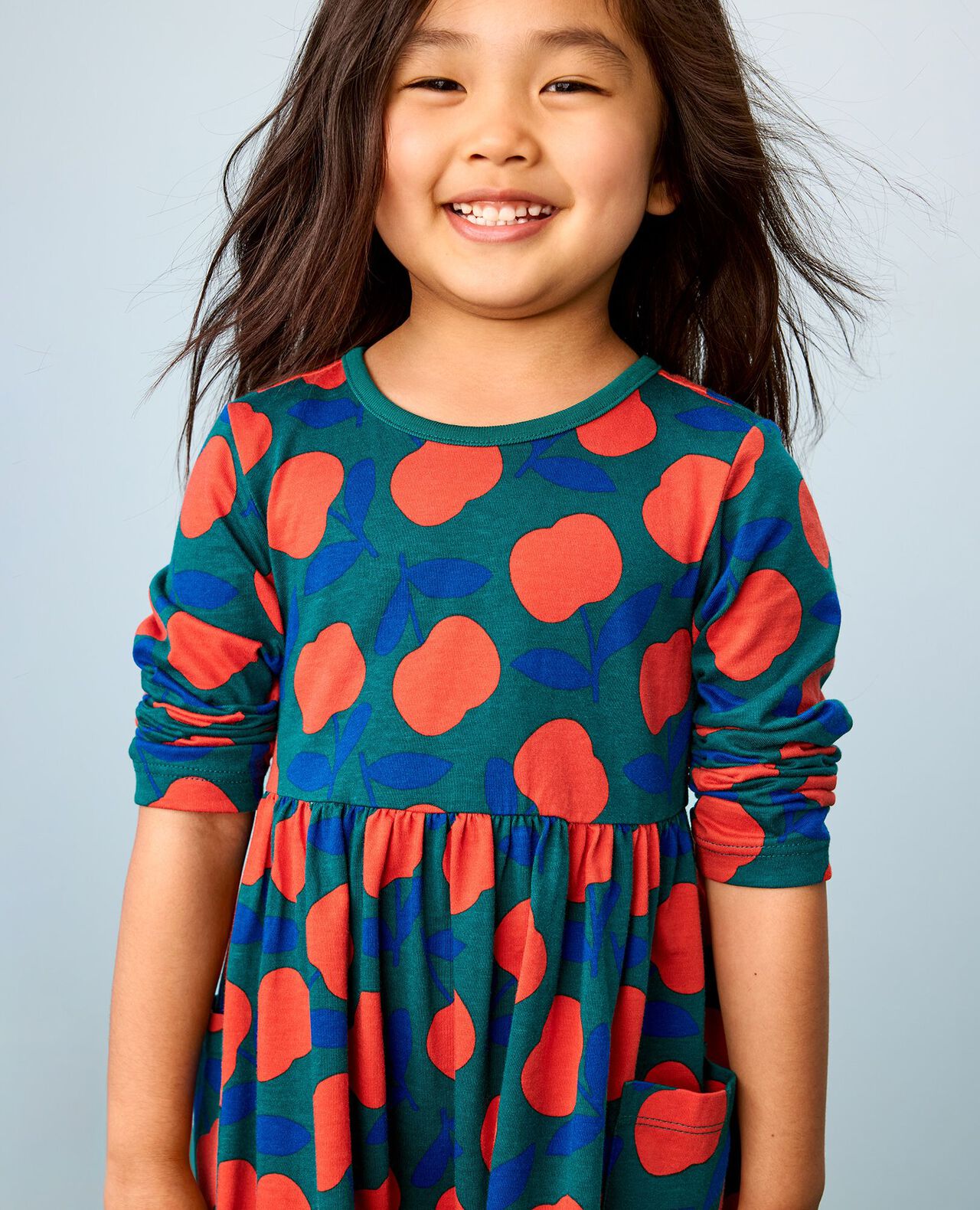 Long Sleeve Playground Dress with Pockets - Image 4