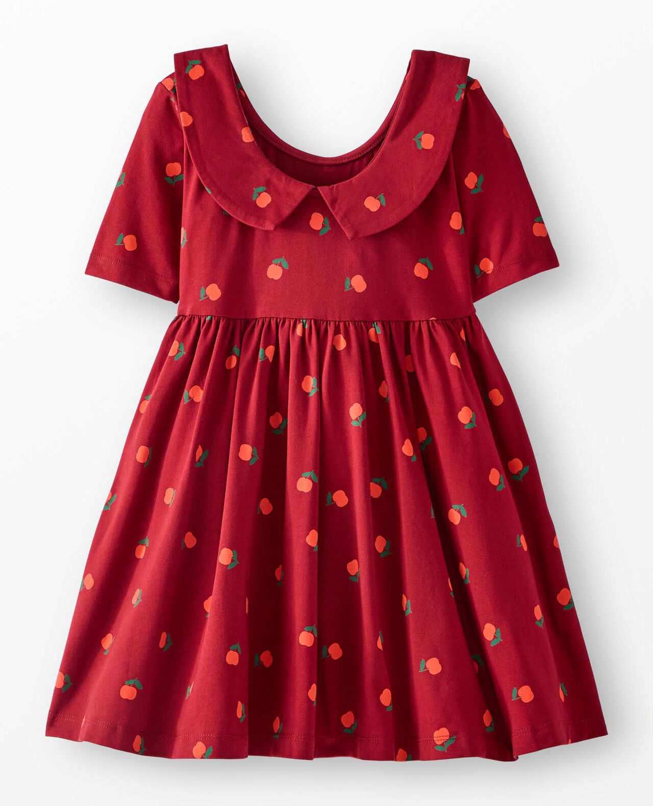 Collared Skater Dress with Pockets - Image 2