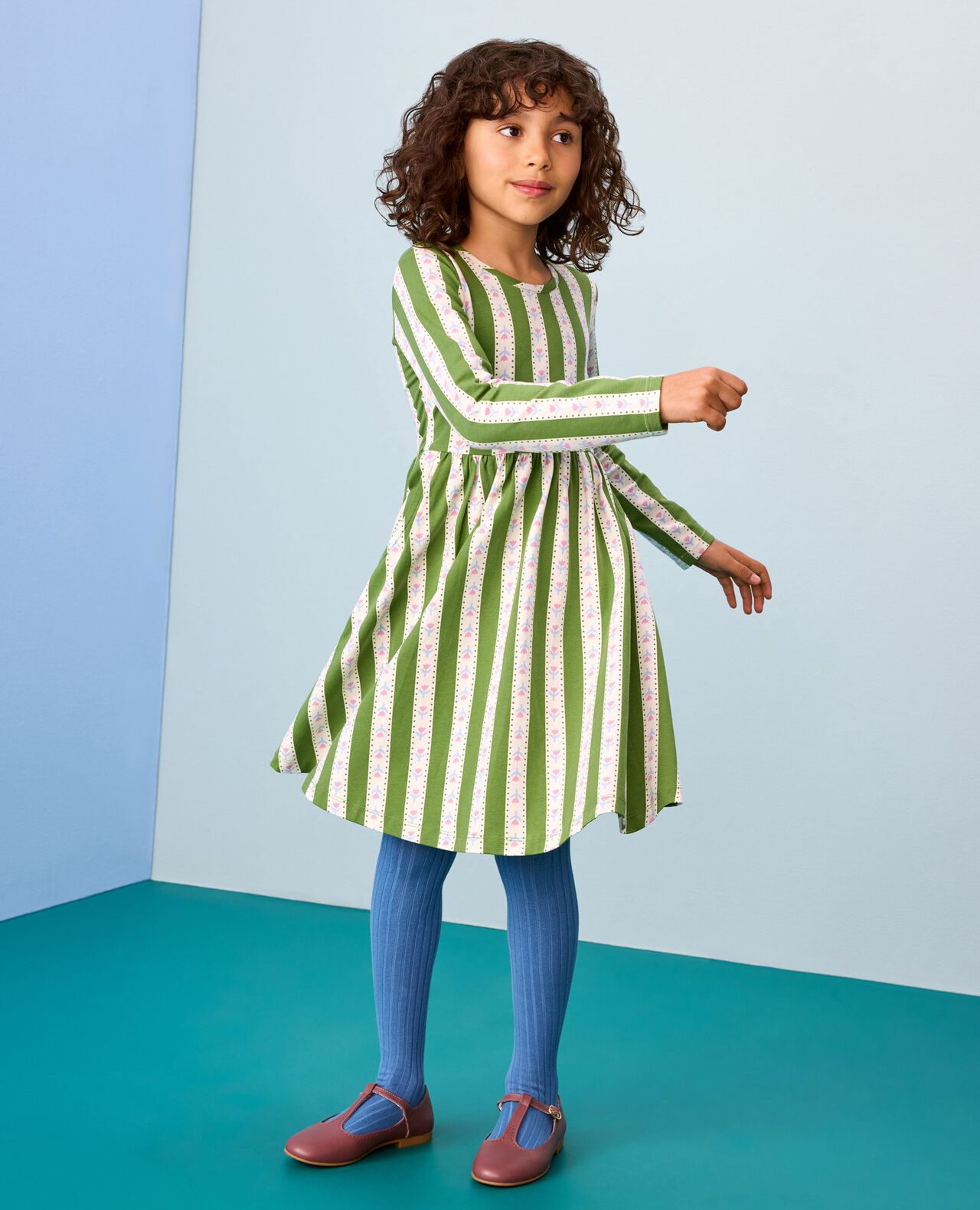 Heart-Back Skater Dress with Pockets - Image 4