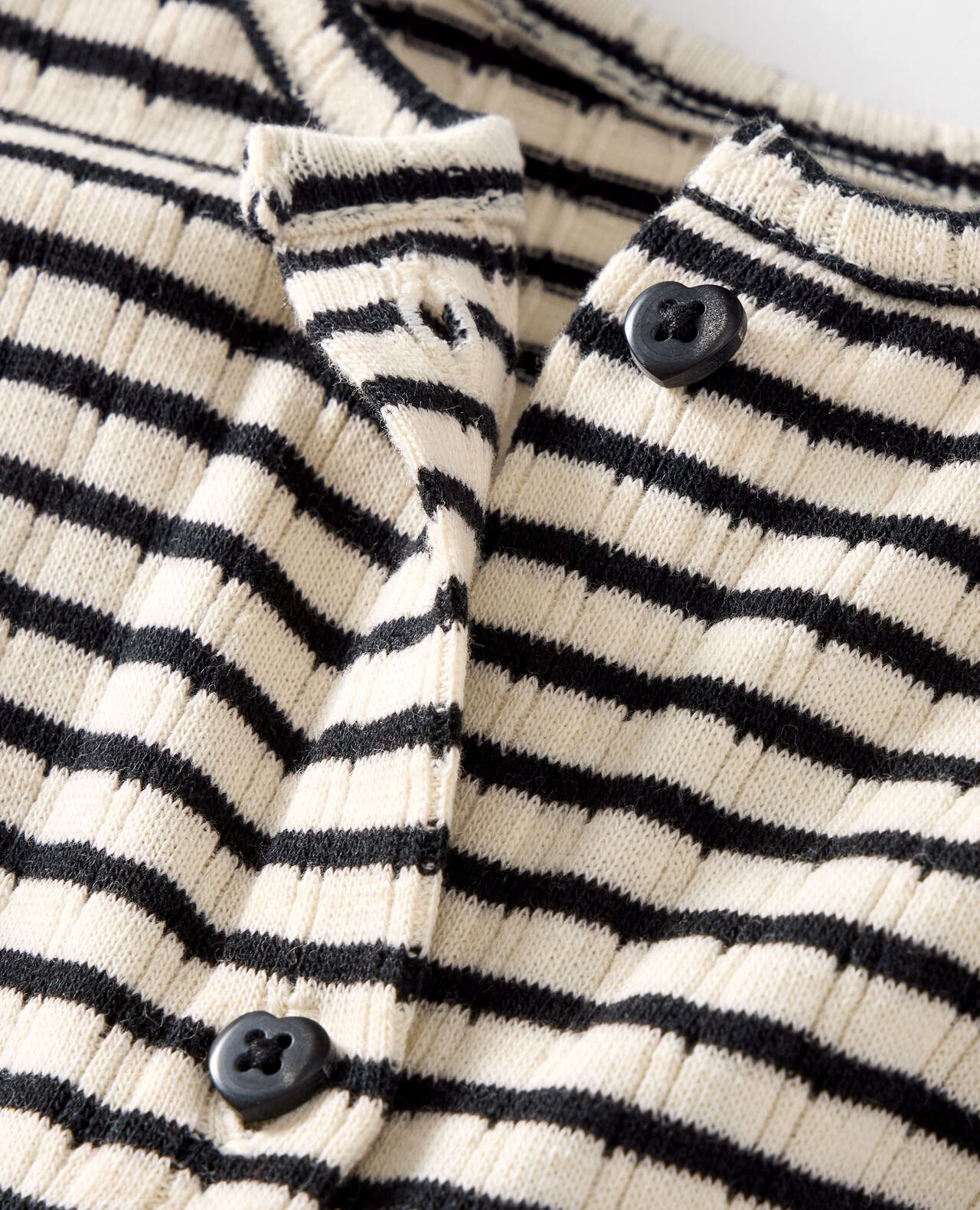 Long Sleeve Pointelle Henley Dress - Image 2