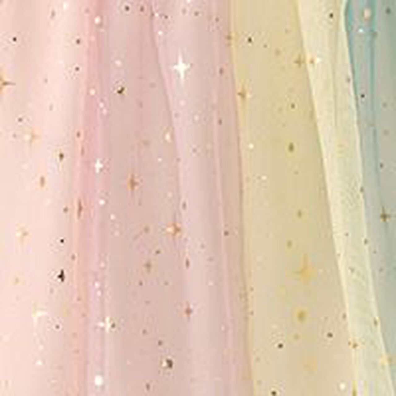 Long Sleeve Tulle Rainbow Dress - Image 5