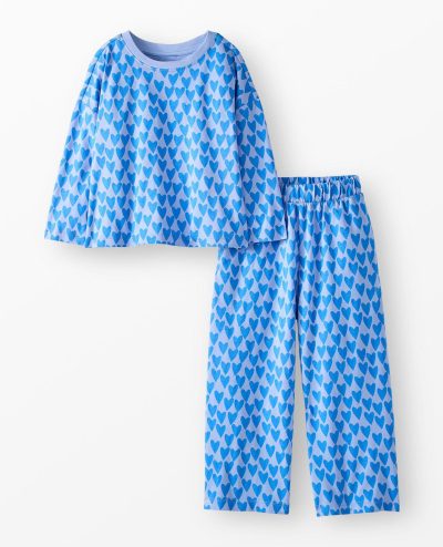 Long Sleeve Top & Wide Leg Pants Set
