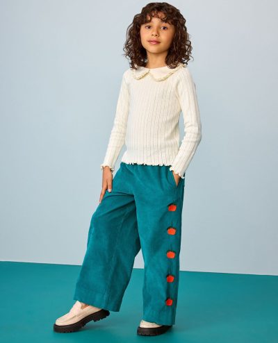 Wide Leg Corduroy Pants