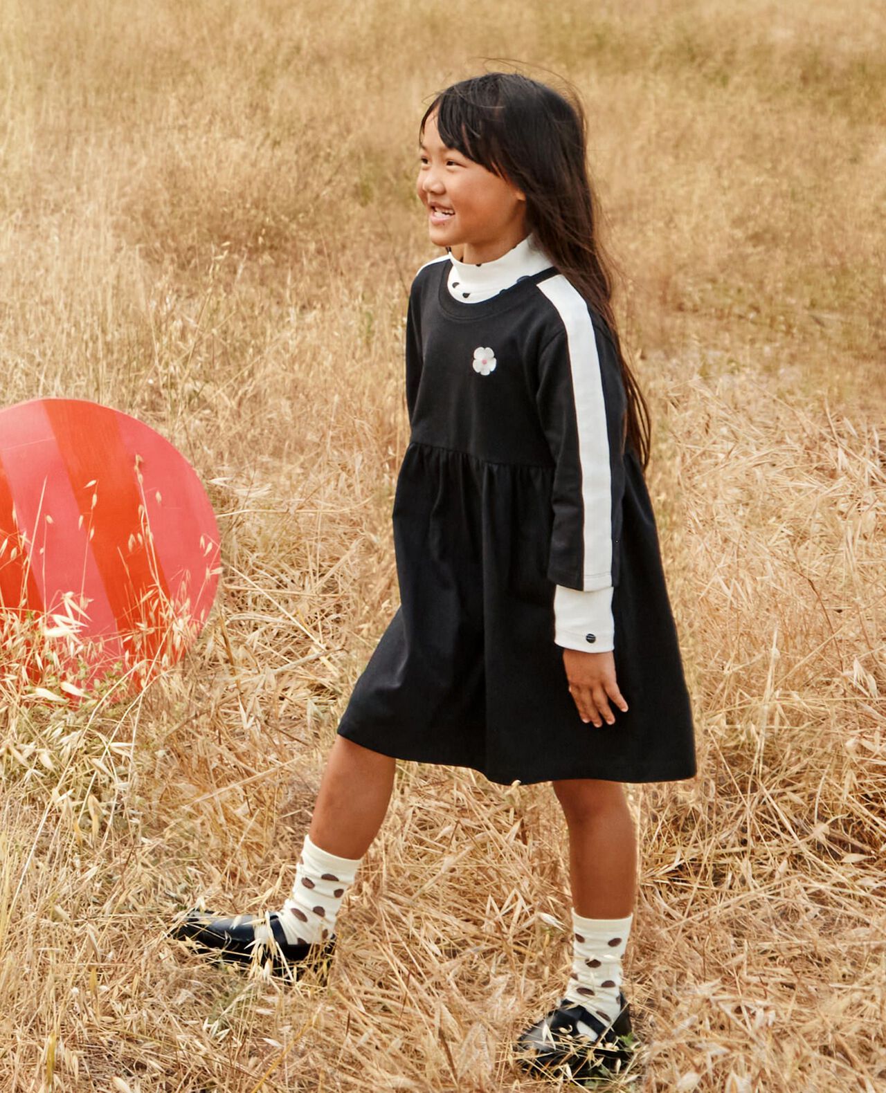 Long Sleeve Mock Neck Top - Image 2