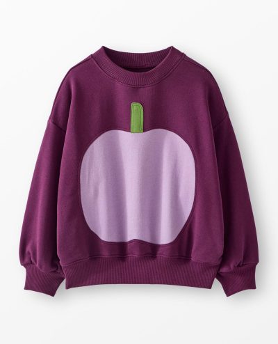 French Terry Graphic Bubble Sweatshirt