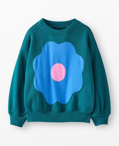 French Terry Graphic Bubble Sweatshirt