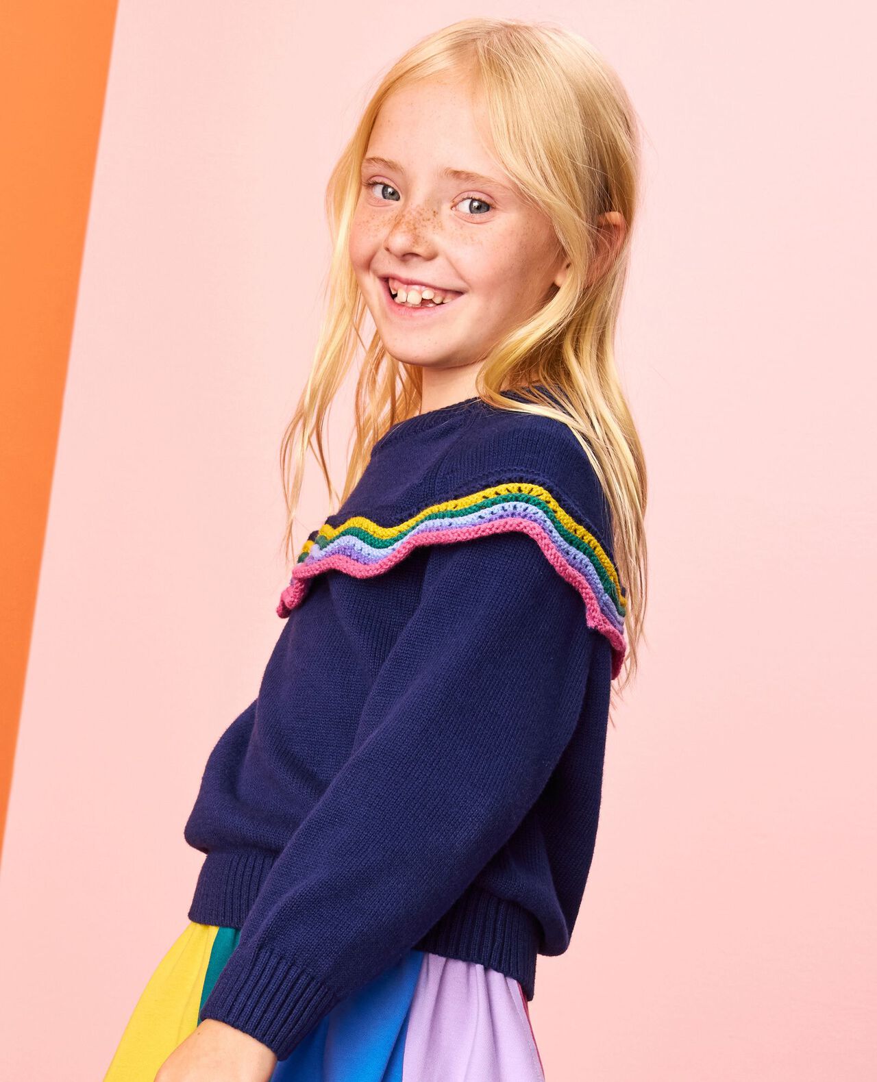 Ruffle Shoulder Sweater - Image 5