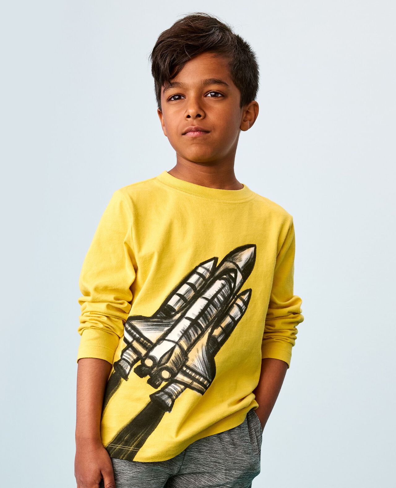 Long Sleeve Classic Fit Graphic T-Shirt