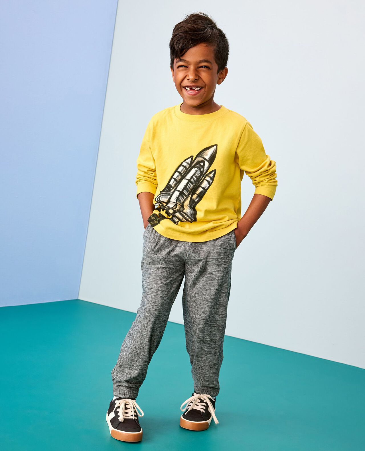 Long Sleeve Classic Fit Graphic T-Shirt - Image 3