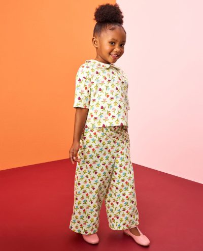 Corduroy Wide Leg Pants