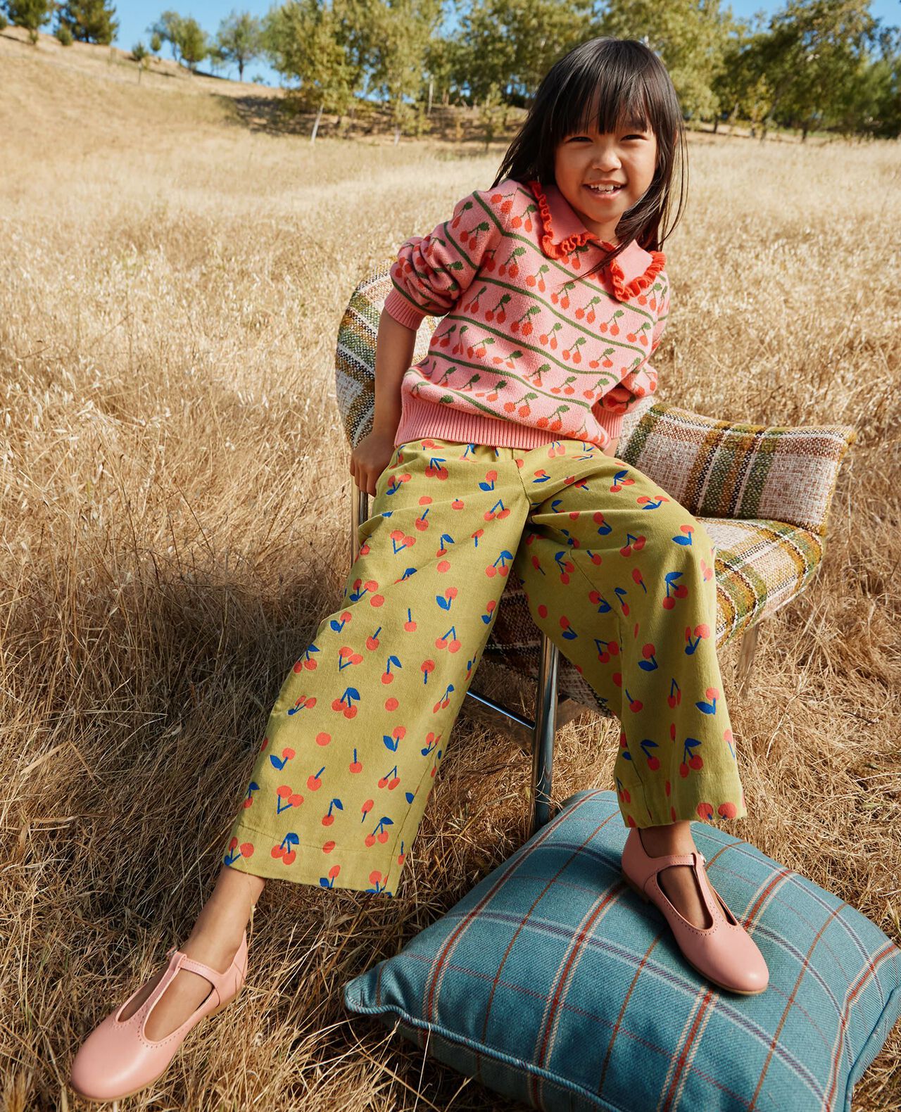 Corduroy Wide Leg Pants - Image 4