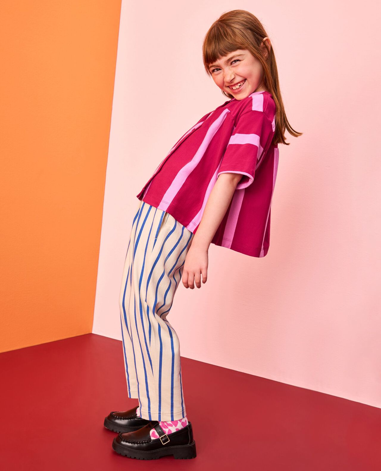 Striped Button Front Shirt - Image 4