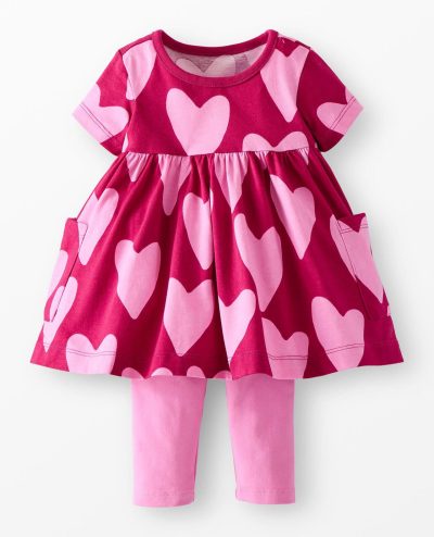 Baby Pocket Dress & Leggings Set