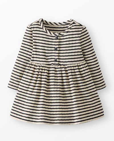 Baby Long Sleeve Henley Dress