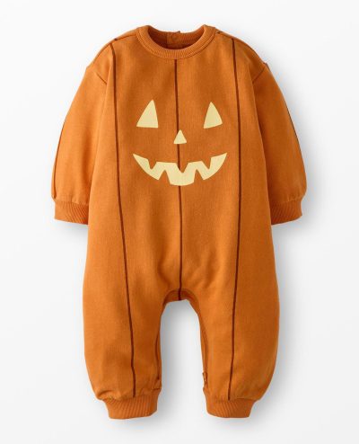 Baby Halloween Pumpkin Romper