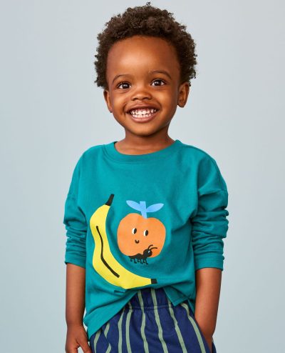 Long Sleeve Relaxed Fit Graphic T-Shirt