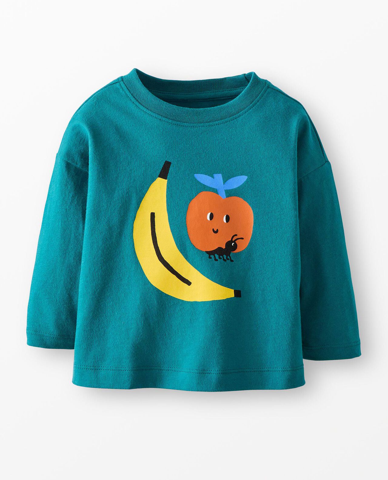 Long Sleeve Relaxed Fit Graphic T-Shirt - Image 2