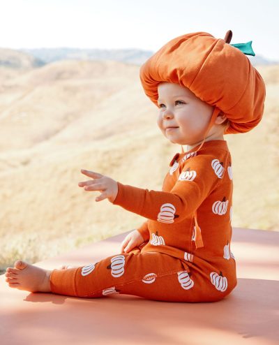 Baby Halloween Pumpkin Hat
