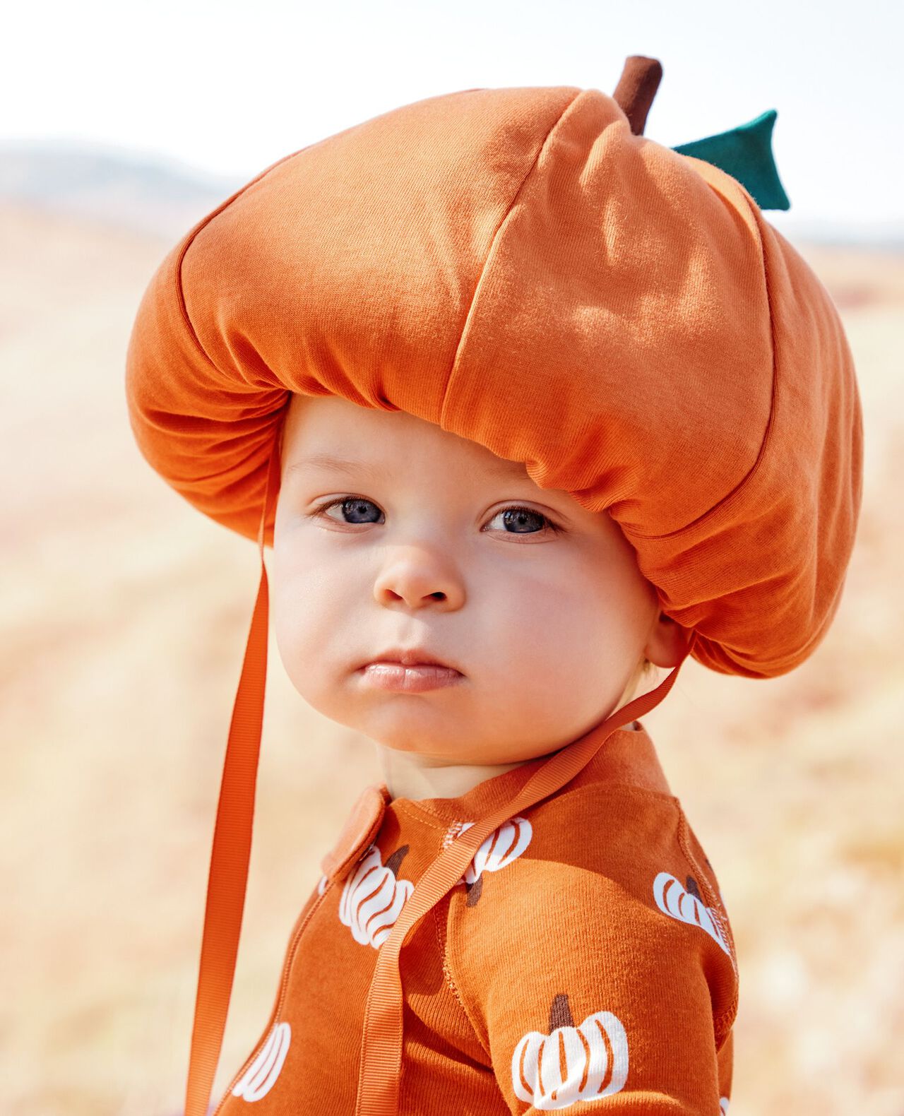 Baby Halloween Pumpkin Hat - Image 3